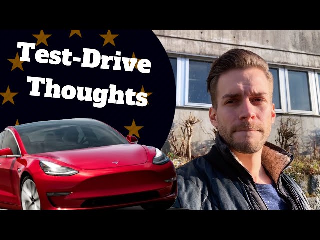 European Model 3: 1st Thoughts Test-Drive | Big Build Quality Difference