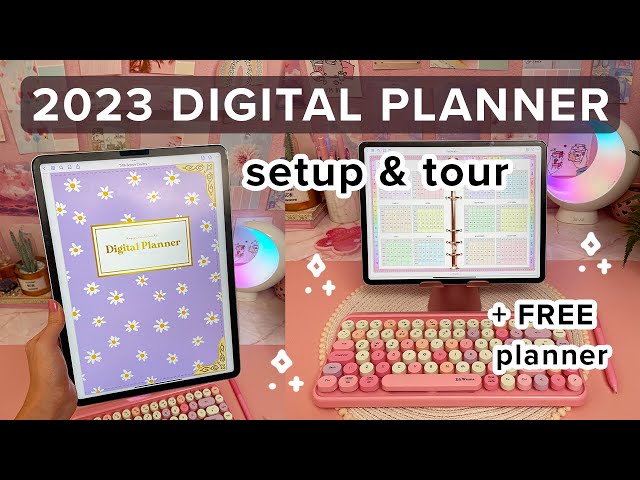 My Digital Planner 2023 ✨ iPad Planner set up & tour + FREE planner