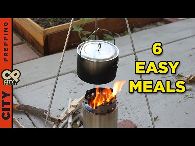 6 easy meals to cook over a fire after a disaster