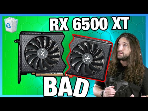 AMD RX 6500 XT is Worse Than 2016's GPUs: Benchmarks vs. GTX 1060, 970, 960, & RX 580