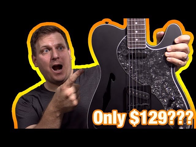 Firefly Semi Hollow Telecaster Electric Guitar From Amazon | Review and Sound Test
