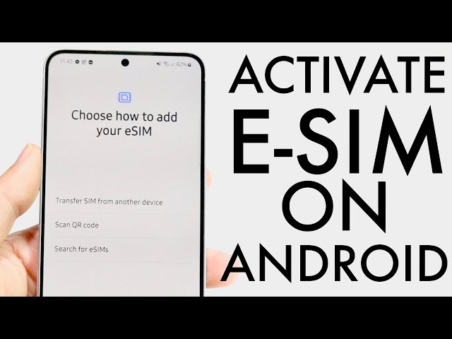 This Is How To Activate E-Sim On ANY Android! (2024)