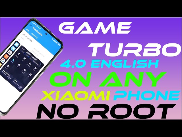 🔥🔥 INSTALL MIUI 13 GAME TURBO 4.0 ENGLISH VERSION ON ANY XIAOMI DEVICE NO ROOT NEEDED 🔥🔥