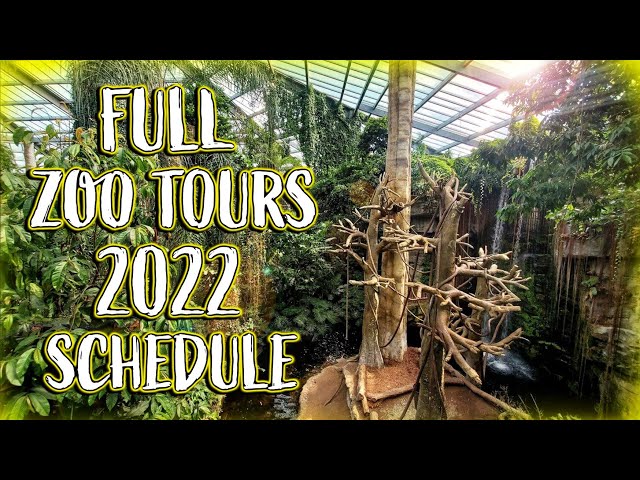 The Entire 2022 Zoo Tours Schedule