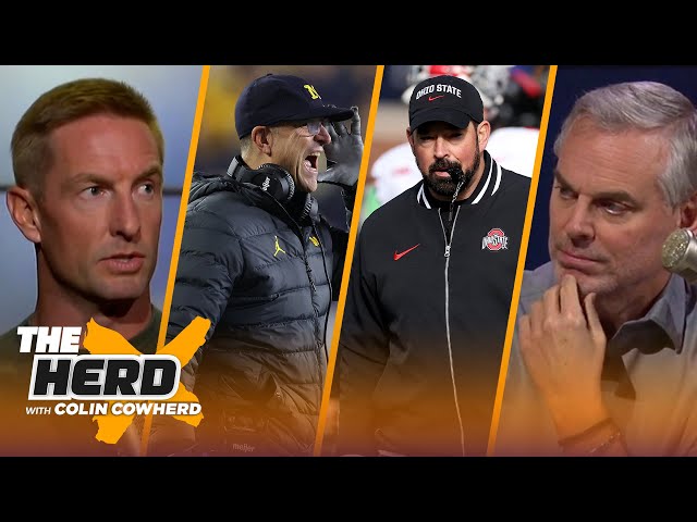 Michigan beats Ohio State, Is Jim Harbaugh one of Michigan’s best coaches ever? | CFB | THE HERD