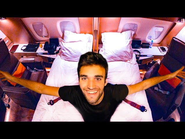 $21,000 Vs. $43,000 First Class Airplane Seat!