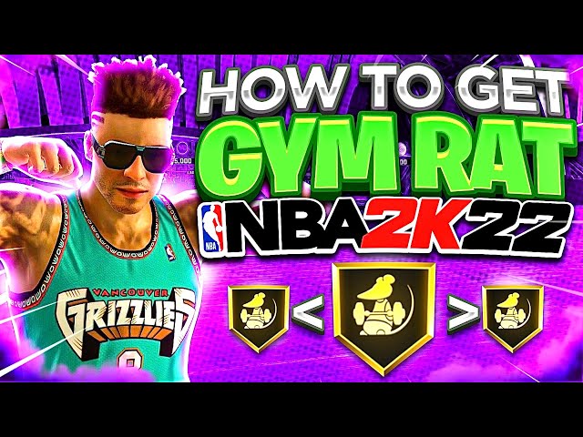 HOW TO GET THE GYM RAT BADGE IN LESS THAN 2 HOURS ON NBA 2K22 NEXT GEN!
