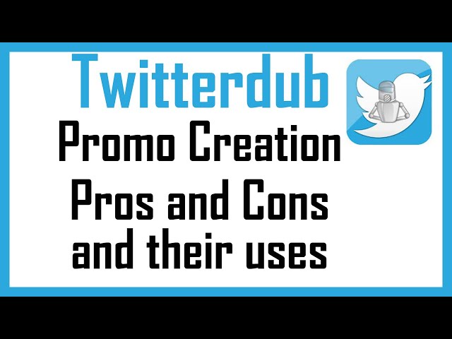 Twitterdub tutorial on Promo feature ,uses and actions setup. #twitterdubpromo #twitterdub #twitter