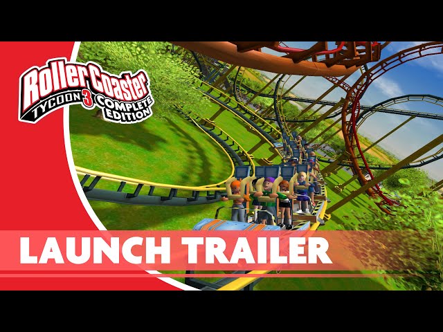 RollerCoaster Tycoon 3: Complete Edition Launch Trailer
