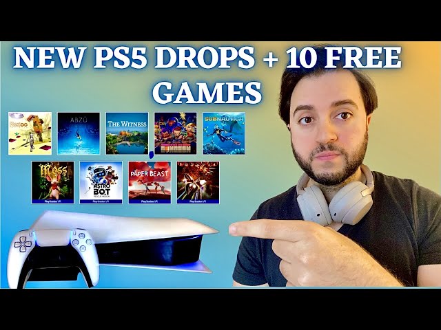 PS5 Restock | PS5 Stock (New) + 10 Free PS4 Games 🔥 | PS5 News