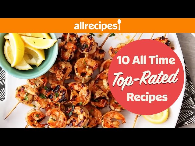 10 Top-Rated Dinners on Allrecipes.com 🏆 | Lasagna, Chicken Pot Pie, Cajun Seafood, Ribs, and Shrimp