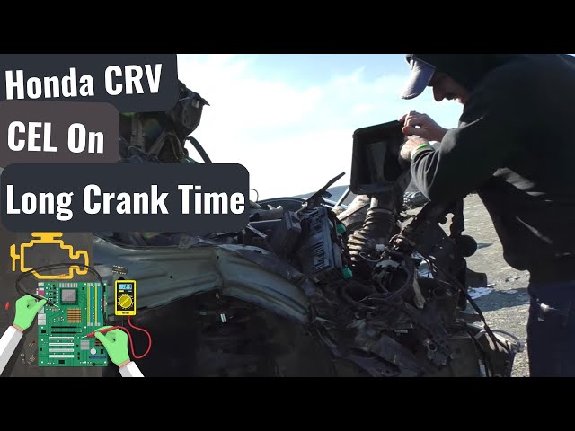 Honda CRV: Extended Crank Time / No Crank Signal