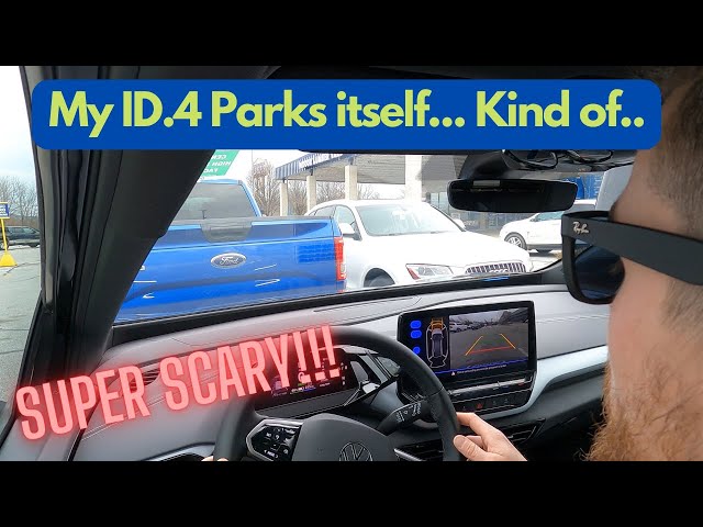 My 2023 ID.4 Pro parks itself with Park Assist Plus! I freak out a little but it worked... kind of.