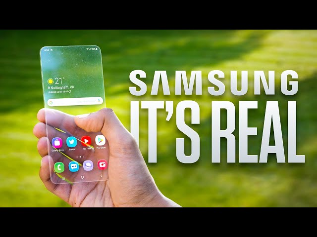Why Samsung's Transparent Phone will fail.