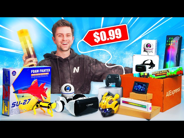 I Bought The CHEAPEST TECH Gadgets On AliExpress!