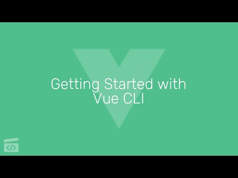 Getting Started with Vue CLI