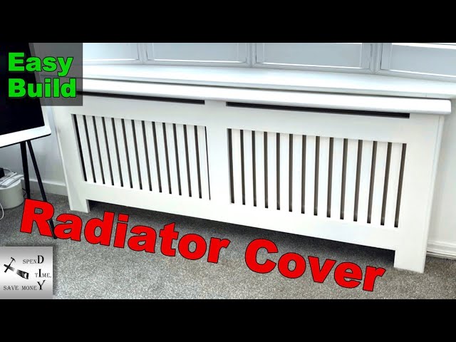 Make Your Own Radiator Cover With This Easy Tutorial!