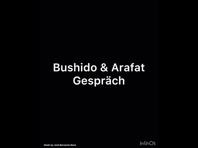 Arafat & Bushido geheime Aufnahme Verhandlung  kein Fake