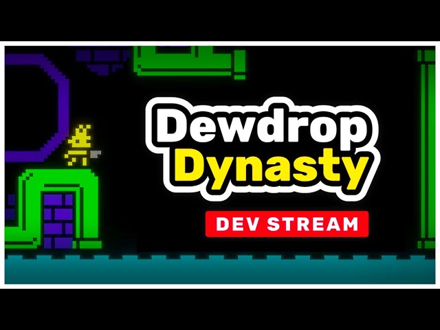 🔴 Dewdrop Dynasty:  Metroidvania Game Dev Livestream + Q&A