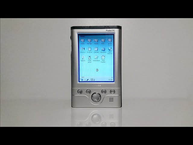 Toshiba e740 Pocket PC 2002 teardown & software inspection