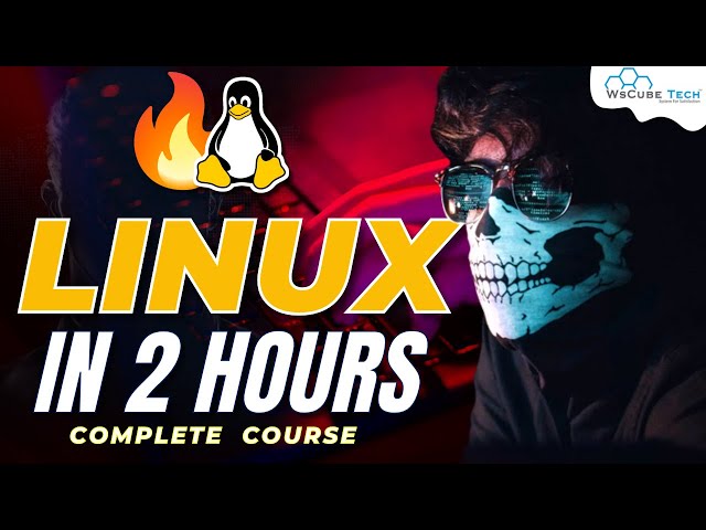 Linux Tutorial for Beginners in Hindi 🔥| Full Linux Course With Commands