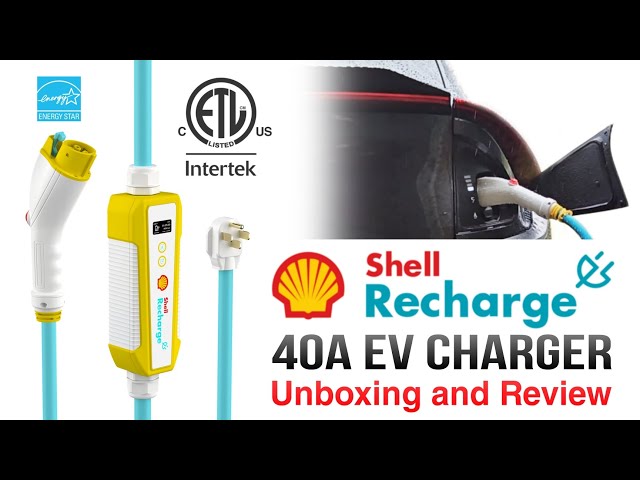 Meet My NEW Primary Portable EV Charger! Evgoer Shell Recharge Unboxing and Review