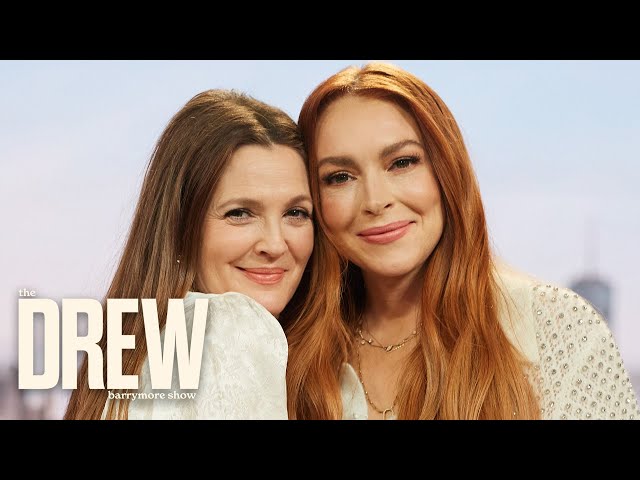 Lindsay Lohan "Manifested" Getting Pregnant When Hanging out w. Ayesha Curry | Drew Barrymore Show