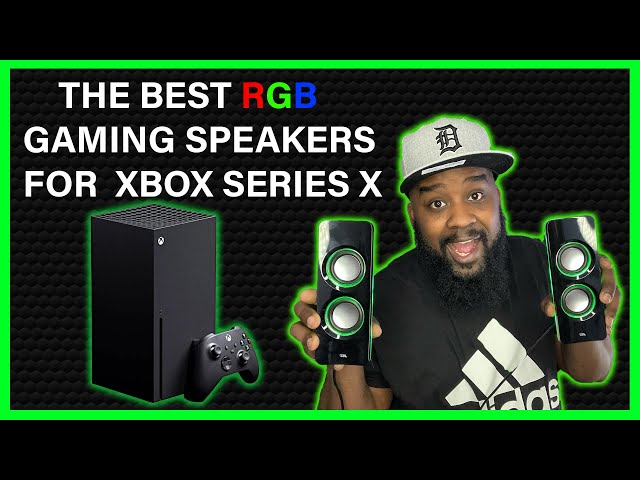 The Gaming Speakers You Need For Xbox Series X!!!  | Cyber Acoustics RGB Subwoofer Speaker System