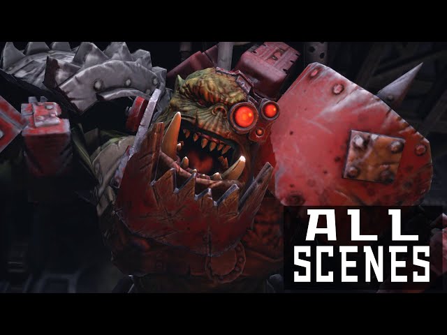 Warhammer 40,000: Space Marine - Warboss Grimskull | ALL SCENES