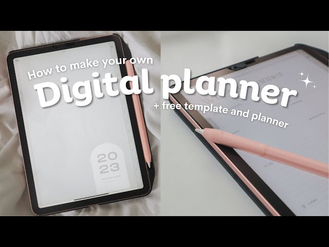 HOW TO CREATE A DIGITAL PLANNER USING CANVA AND POWERPOINT (Easy) + Free Template