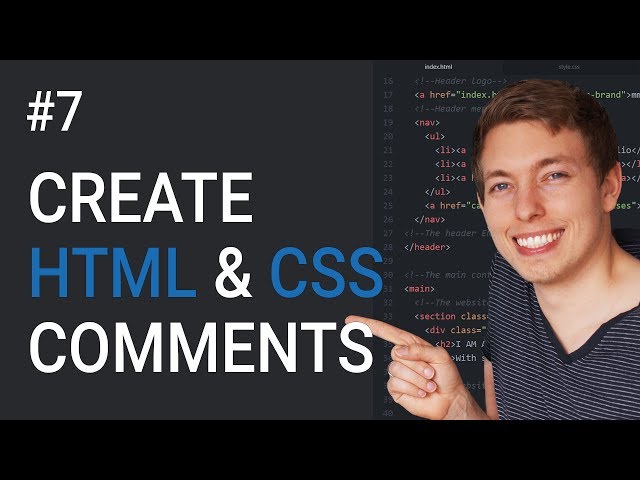 7: How To Create HTML and CSS Comments | Learn HTML and CSS | Learn HTML & CSS Full Course