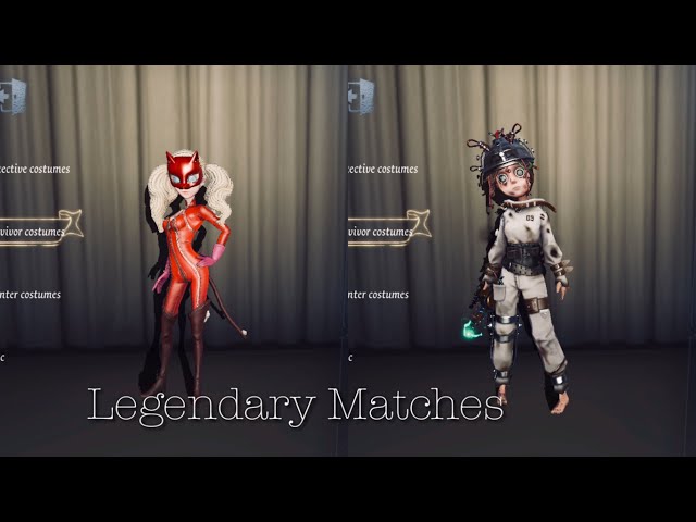 Identity V | Legendary Matches | Female Dancer + Mechanic