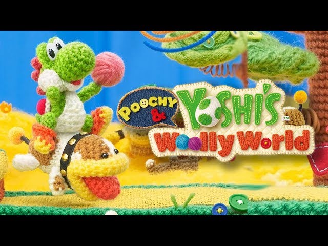 Awww YOSHI & POOCHI are Sooooo CUTE! - [Poochy & Yoshi's Woolly World] | runJDrun