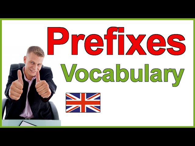 English Prefixes | English vocabulary lesson