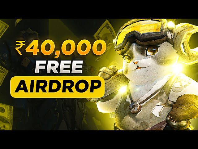 Don't Miss this free Crypto Airdrop of 2024 I ₹40,000+ Passive Income!