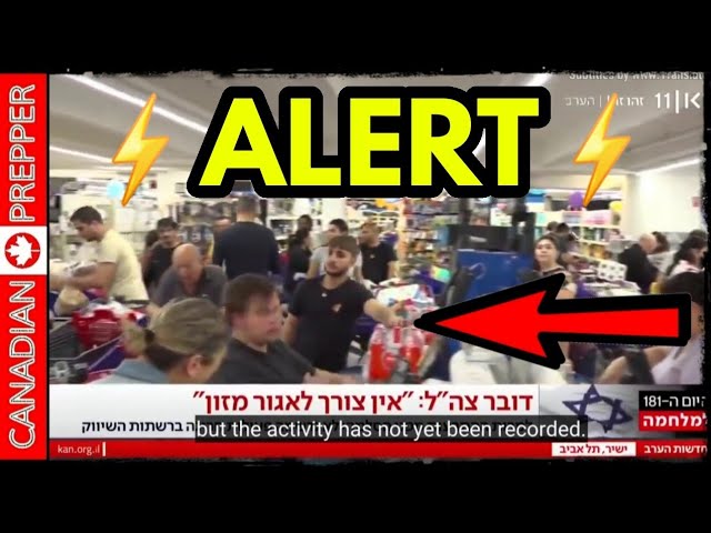 ⚡ALERT: PEOPLE ARE PANIC BUYING, ISRAEL IS STARTING A NUCLEAR WAR WITH IRAN! OIL AND GOLD EXPLODING