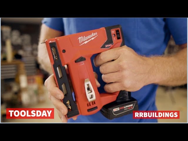 Battery Powered Staple Gun: Toolsday