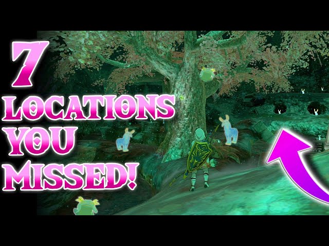 7 COOL Locations You MISSED In Zelda Tears of the Kingdom!