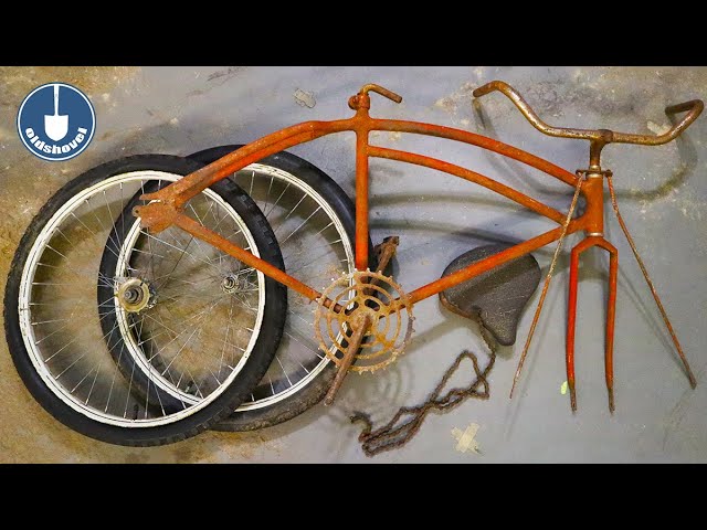 Restoring an Old and Rusty Family Relic Bicycle