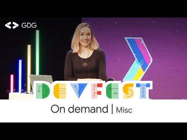 Interactive web animation with SVG (DevFest 2019)