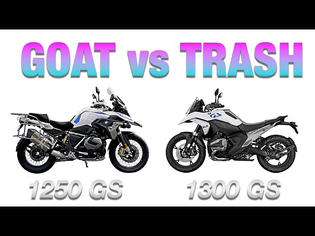 The 1250 GS is BETTER Than the 1300 GS - Why to Buy the OLD GS over the R 1300 GS