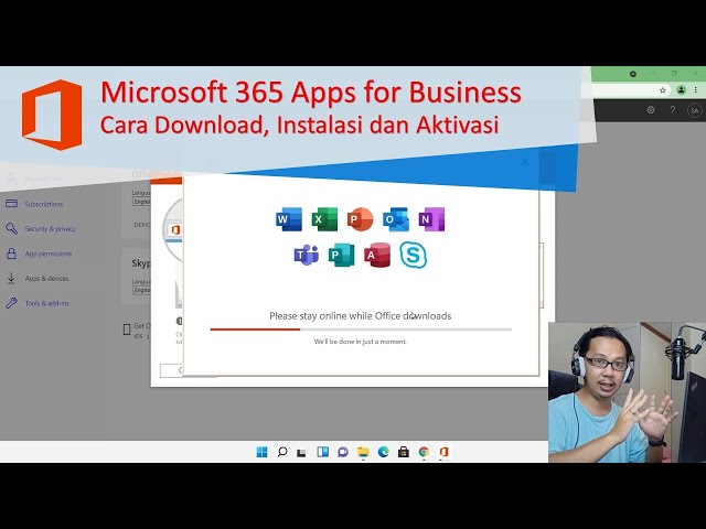 Tutorial Install dan Aktivasi Office 365 / Microsoft 365 Apps for Business