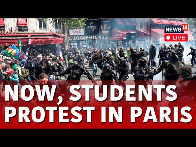 Paris Students Protest LIVE | Paris’s Sciences Po Rejects Protesters | Paris News LIVE  | N18L