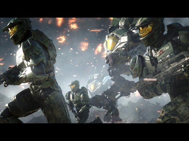 Red Team - All Action Scenes (Halo Wars 1 and 2)