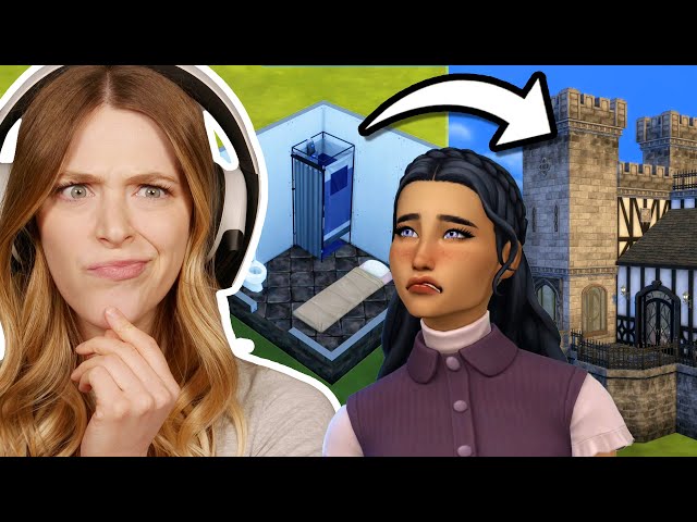 Re-Creating A Real Castle In The Sims 4 | Rags 2 Royalty #10