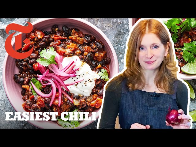 Easy 30-Minute Vegetarian Chili | Melissa Clark | NYT Cooking