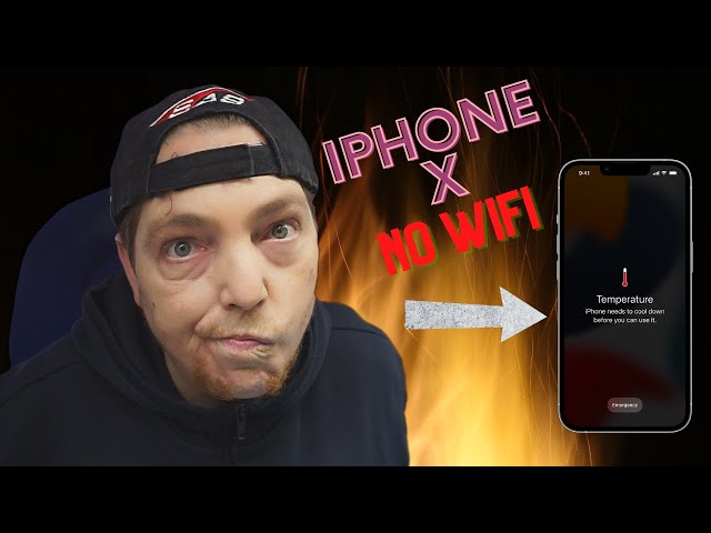 Apple Iphone X No WIFI High Temperature 🔥🔥