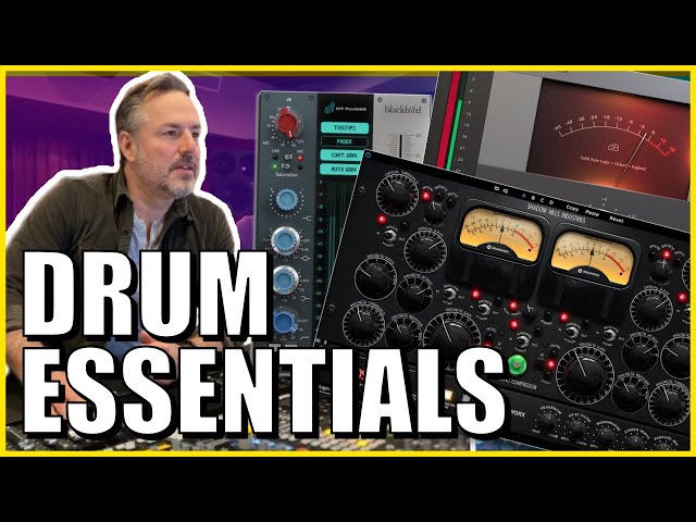 My Must-Have Plugins For Mixing Drums by Joe Carrell