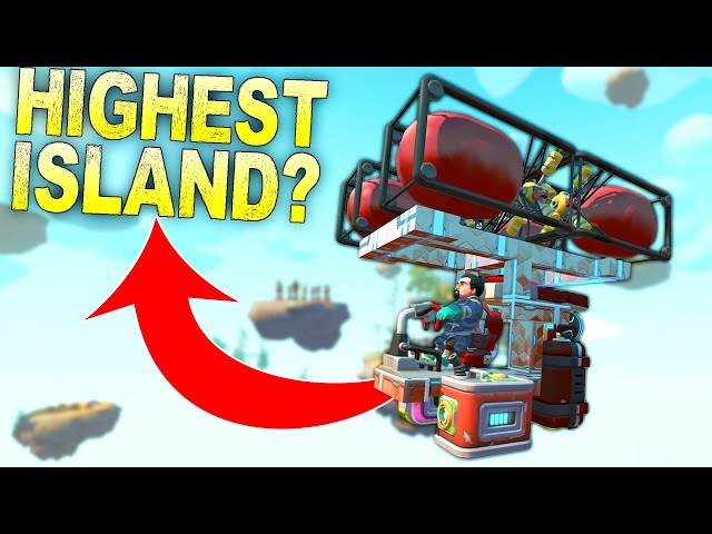 Upgrading My Airship To Reach The HIGHEST Island in the World!