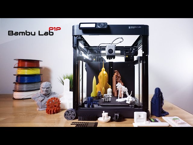 Bambu Lab P1P - High Speed 3D Printer - Unbox & Setup